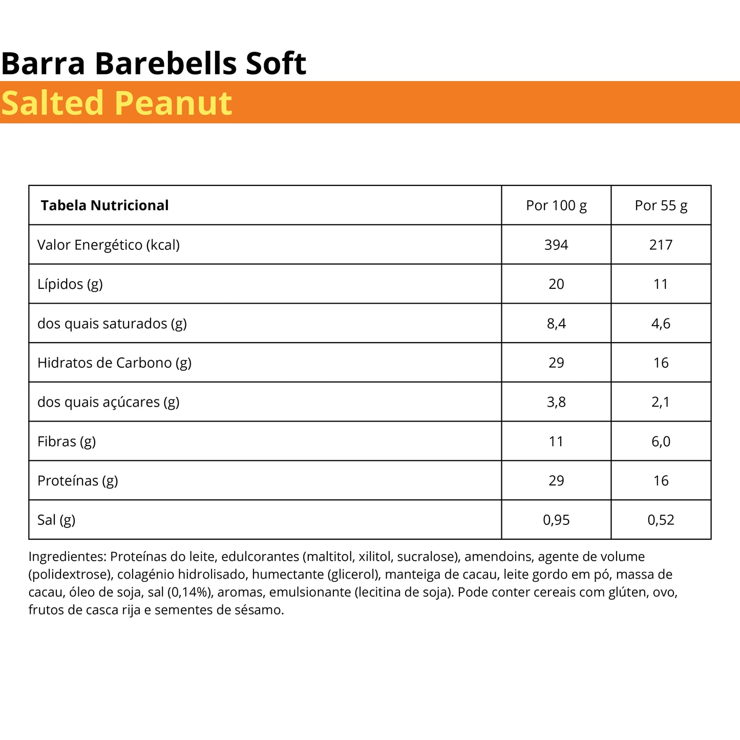 Barebells Soft Salted Peanut