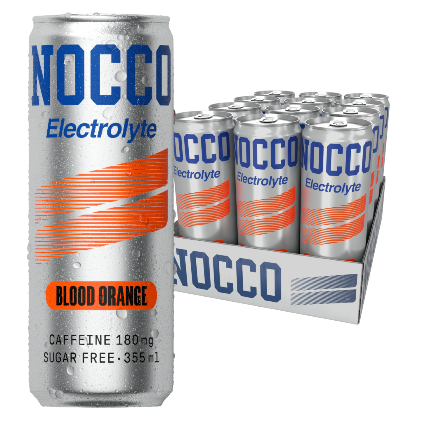NOCCO ELECTROLYTE BLOOD ORANGE 12x355ml