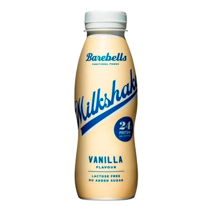 Barebells Milkshake Baunilha (Vanilla) 24g of Protein Lactose Free No Added Sugar