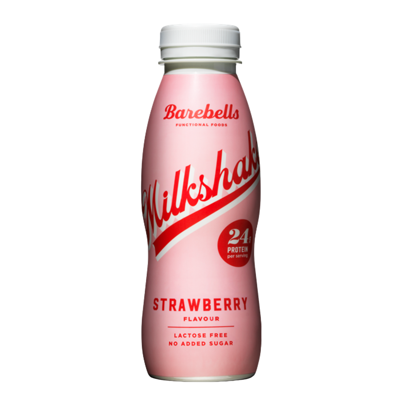 Barebells Milkshake Morango (Strawberry) 24g of Protein Lactose Free No Added Sugar