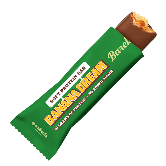 Barebells Soft Protein Bar Banana Dream 16g protein no added sugar