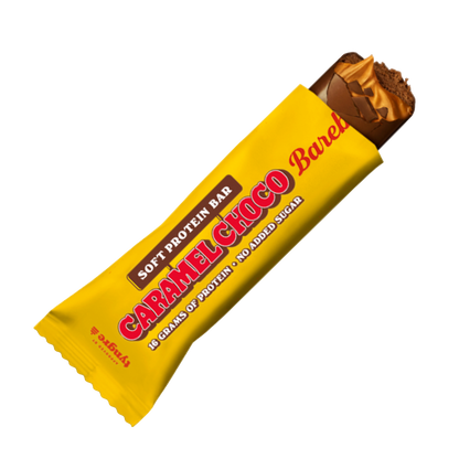 Barebells Soft Protein Bar Caramel Choco 16g protein no added sugar