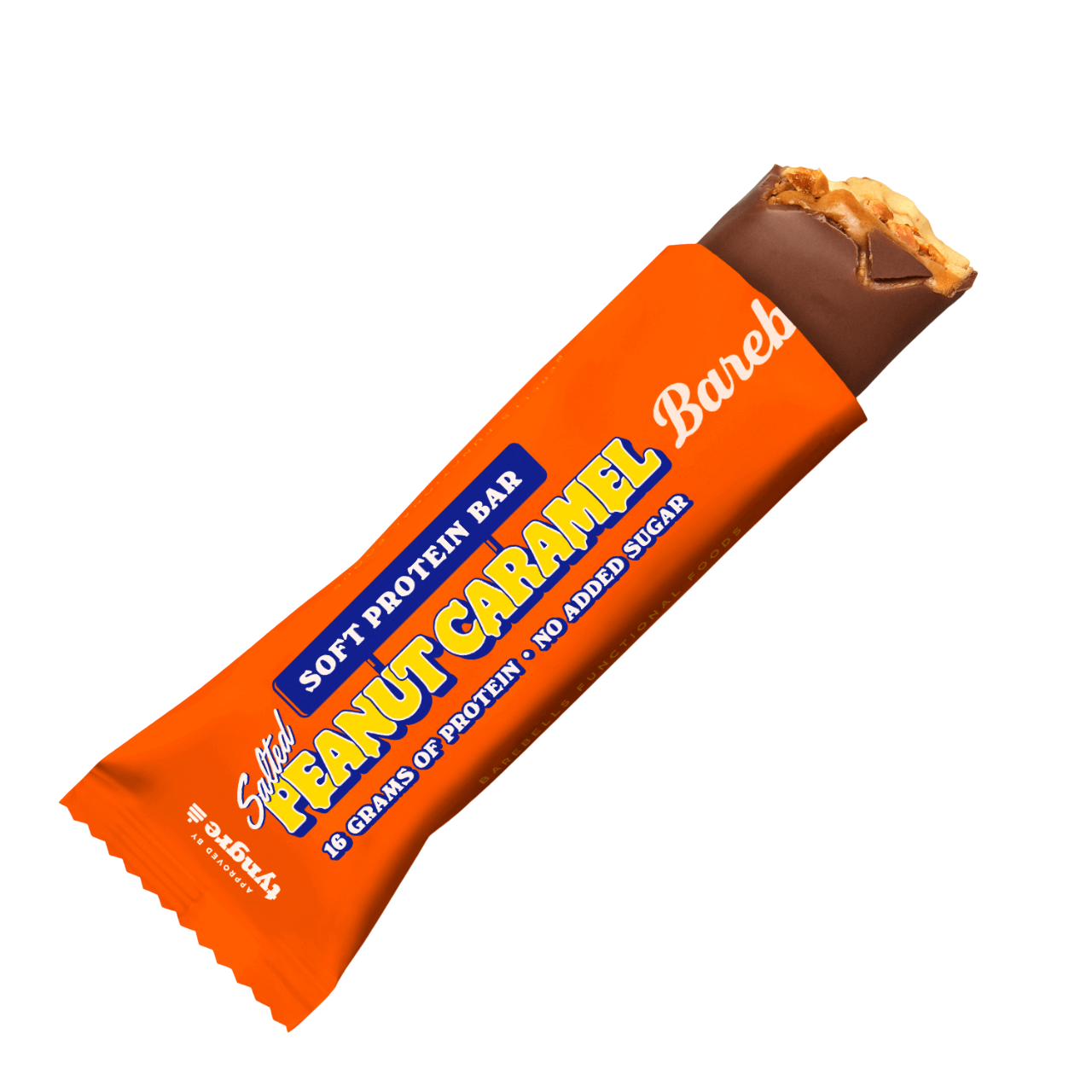 Barebells Soft Salted Peanut Caramel Protein Bar 16g of Protein No Added Sugar