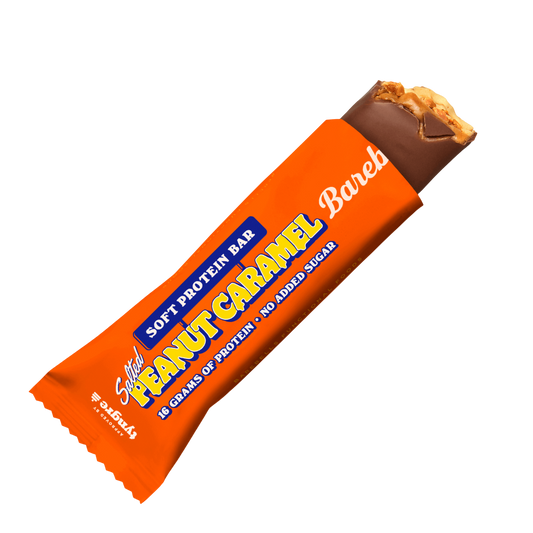 Barebells Soft Salted Peanut Caramel Protein Bar 16g of Protein No Added Sugar