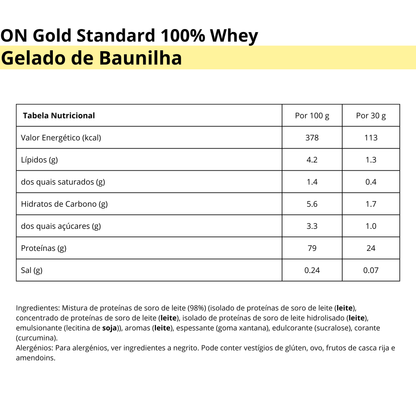 Optimum Nutrition Gold Standard 100% Whey Protein