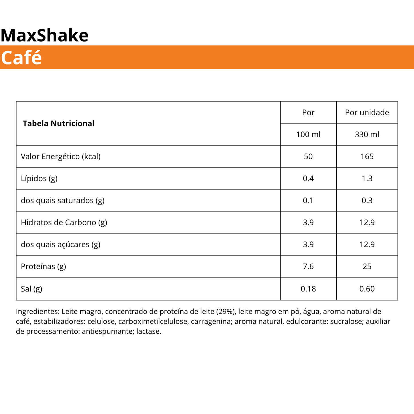 MaxShake - Café