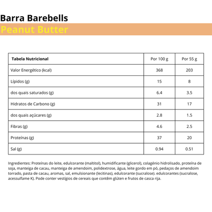 Barebells Peanut Butter
