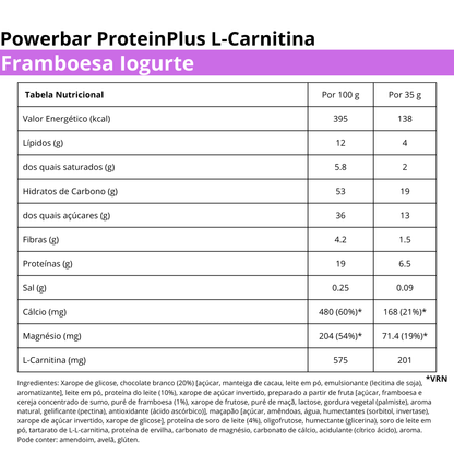 Powerbar ProteinPlus L-Carnitina