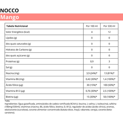 NOCCO BCAA Mango