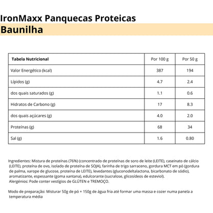 IronMaxx Panquecas Proteicas