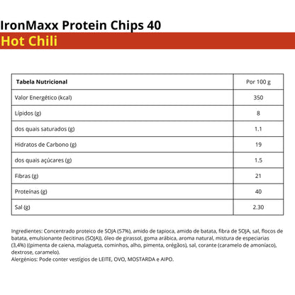 IronMaxx Protein Chips 40, 50g