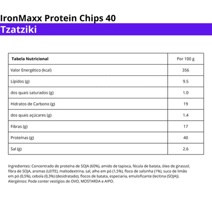 IronMaxx Protein Chips 40, 50g