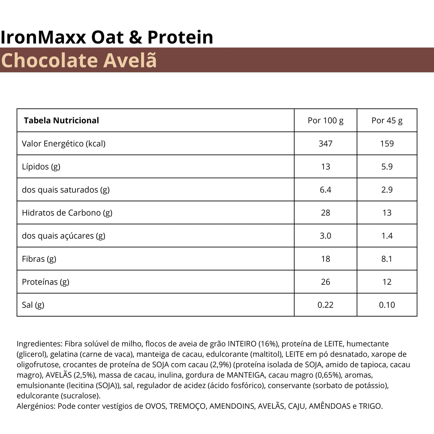 IronMaxx Oat & Protein