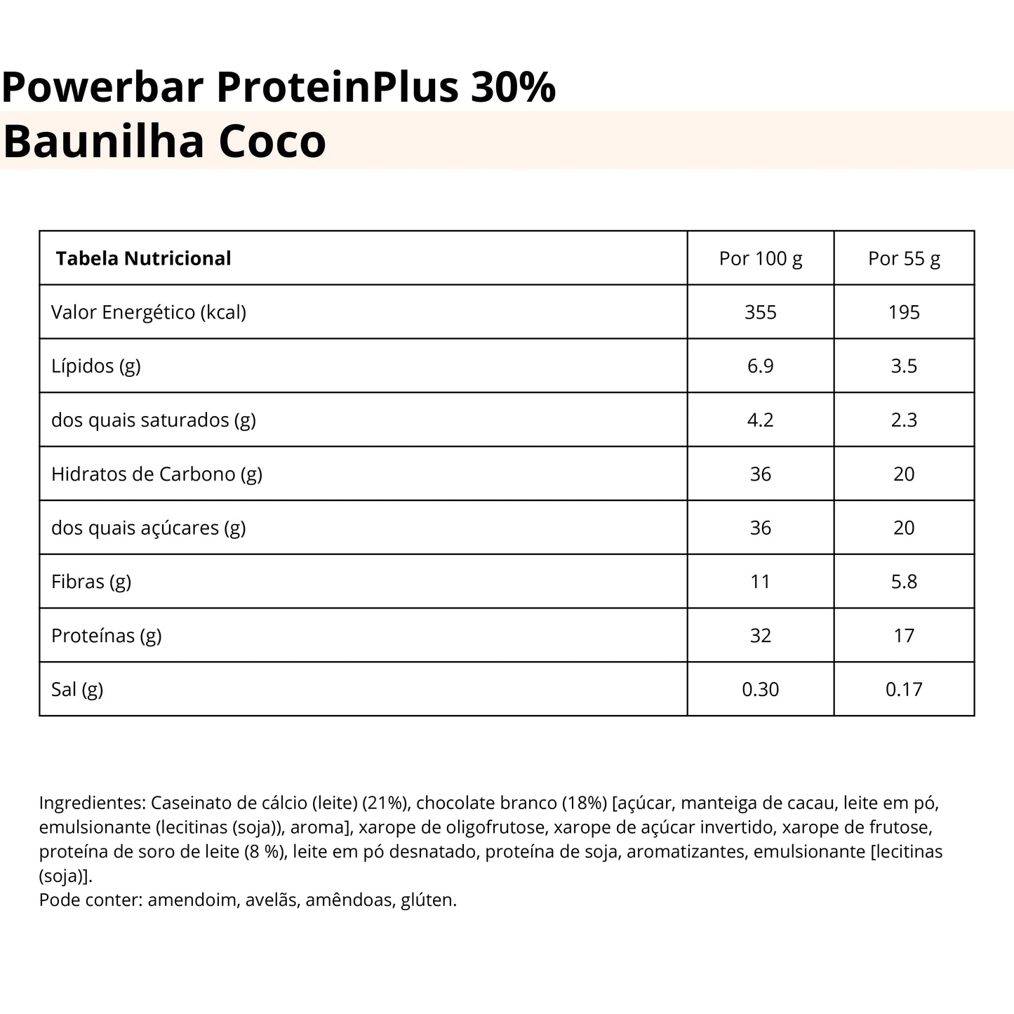 Powerbar ProteinPlus 30%