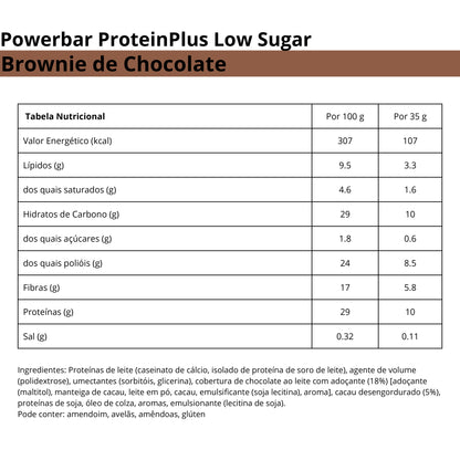 Powerbar ProteinPlus Low Sugar