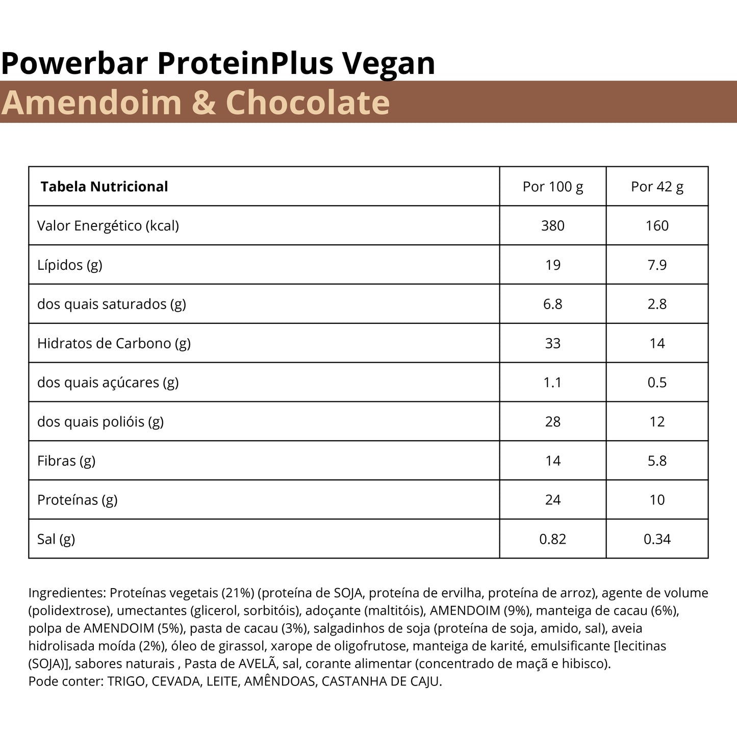 Powerbar ProteinPlus Vegan