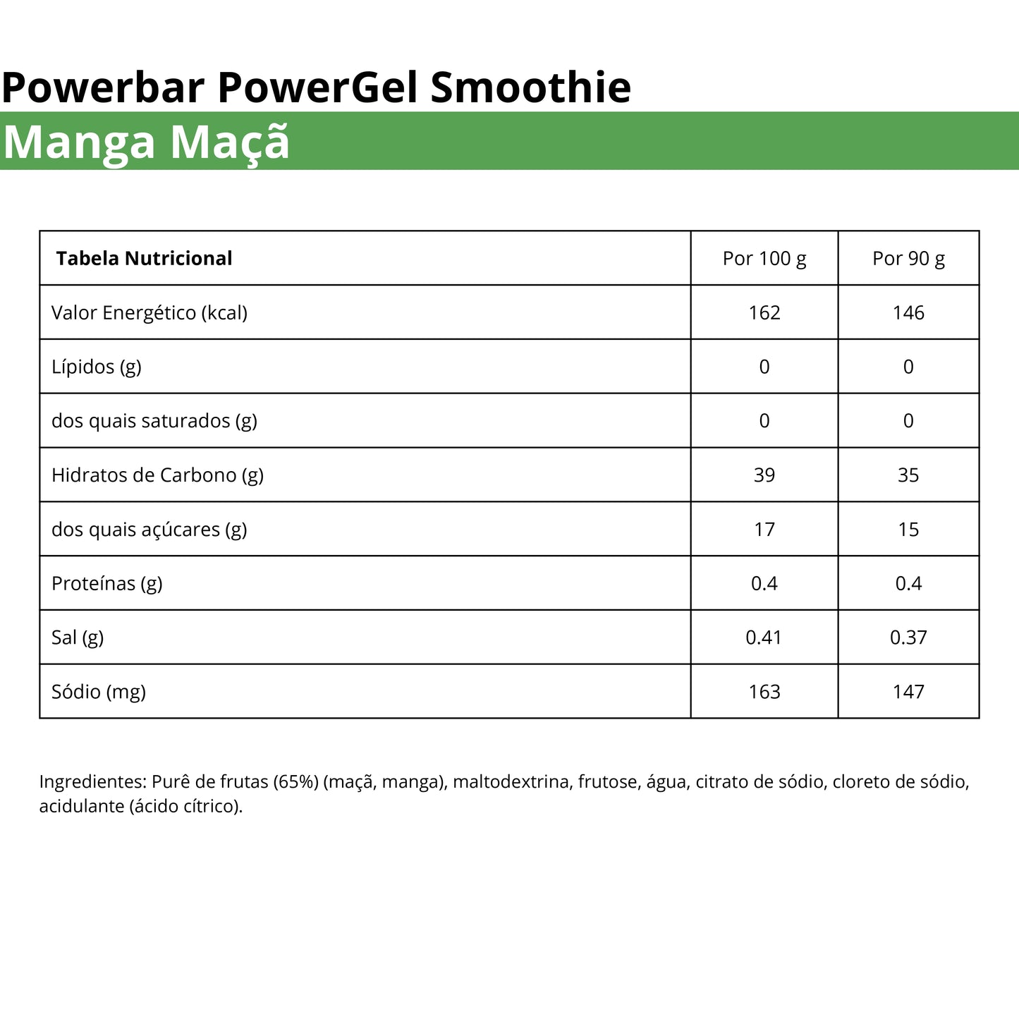 Powerbar PowerGel Smoothie