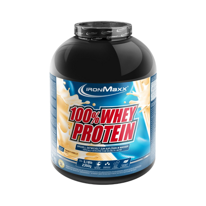 IronMaxx 100% Whey Protein Baunilha Francesa ultraconcentrada Baixo Teor de Açúcar Melhor Perfil de Aminoácidos BCAAs e EAAs em Conservantes e Aspartame
IronMaxx 100% Whey Protein French Vanilla