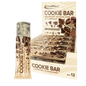 IronMaxx Cookie Bar Blondie Brownie 12x45g High Protein No Sugar Added With Cookie Pieces
Sem adição de açúcares com pedaços de bolacha