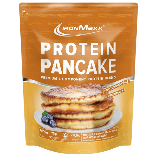 IronMaxx Panquecas Proteicas Baunilha proteína Baixo teor em açúcar
IronMaxx Protein Pancake Vanilla Low Sugar High Protein