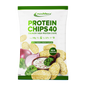 IronMaxx Protein Chips 40 Sour Creme&Cebola 50g Elevado teor de proteína e fibra Sem óleo de palma Baixo teor de açúcar Assadas em vez de fritas sem Glúten
IronMaxx Protein Chips 40 Sour Cream&Onion High Protein Low Sugar Gluten Free