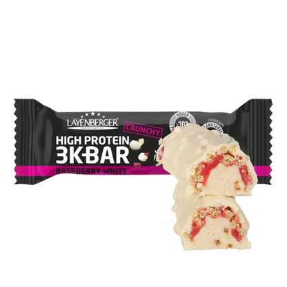 Layenberger 3K Protein Bar - Crunchy Raspberry White 45g