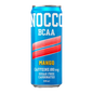 NOCCO BCAA Mango 330ml Cafeína 180mg Caffeine Sem açúcar Sugar Free Vegan BCAA 4:1:1 (Leucina, Valina e Isoleucina) 3000 mg Vitamina B6 Vitamina B12 Biotina Ácido Fólico Niacina