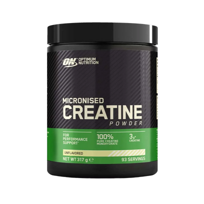 Optimum Nutrition Creatina Micronizada 317g ON monohidrato de creatina 