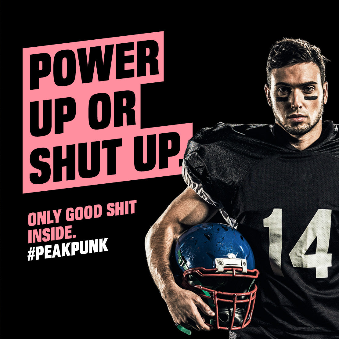 PEAK PUNK Bio High-Protein Shake - Strawberry 250g