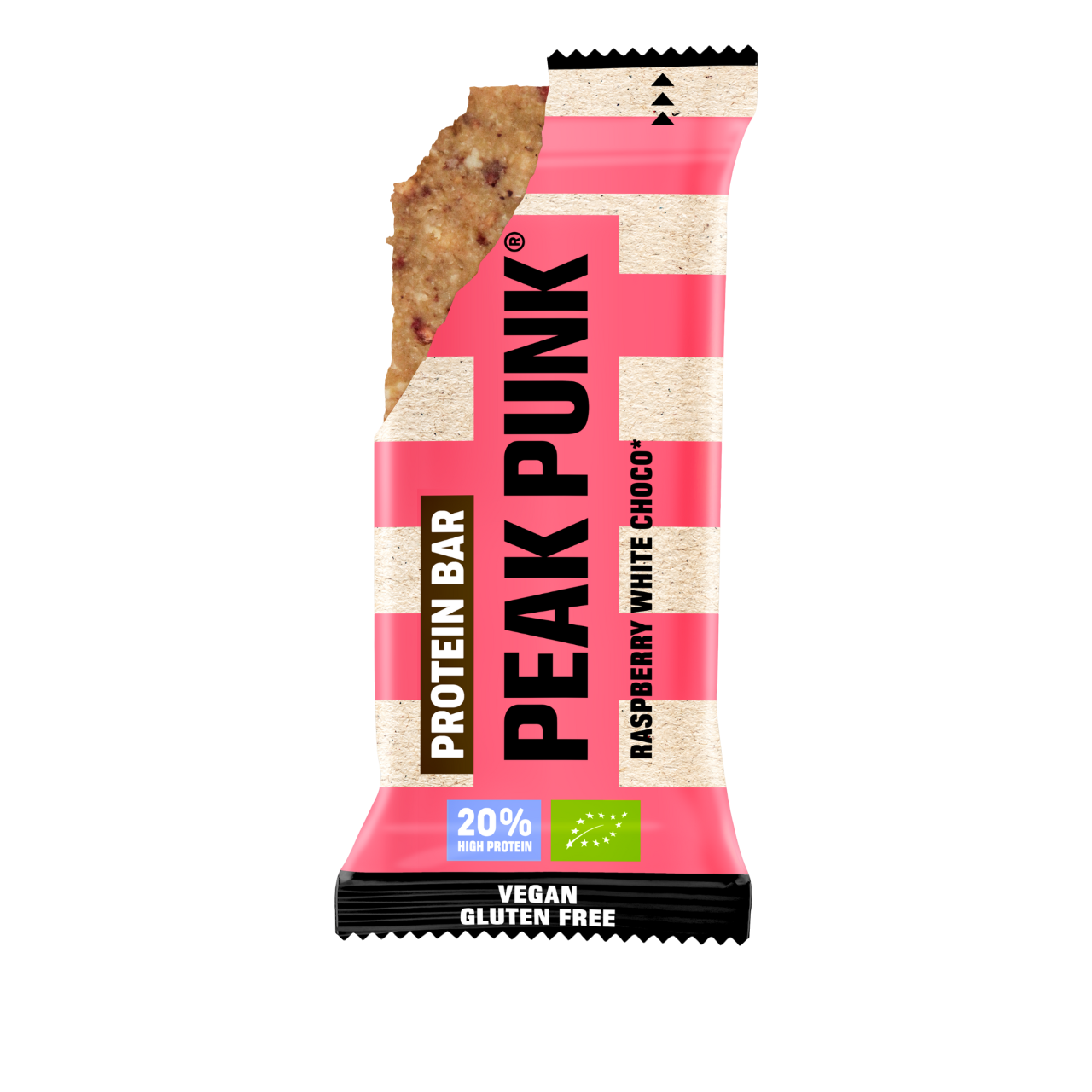 Peak Punk Bio High Protein Bar Chocolate Branco e Framboesa 55g
Vegan
Sem gluten