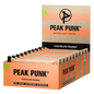 Peak Punk Bio Oat Flapjack Chocolate e Amendoim Chocolate Peanut 12x60g Vegan Sem Glúten Gluten Free orgânico  Aveia Orgânico
