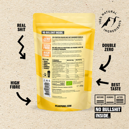 PEAK PUNK Bio Funky Vanilla Protein Powder 250g