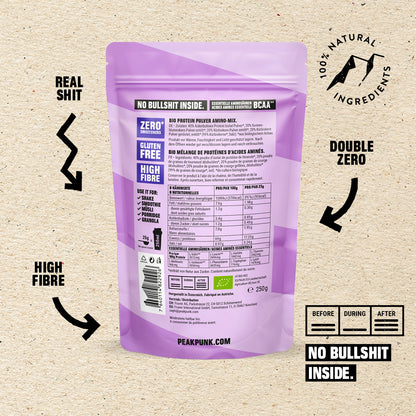 PEAK PUNK Bio Funky Vanilla Protein Powder 250g