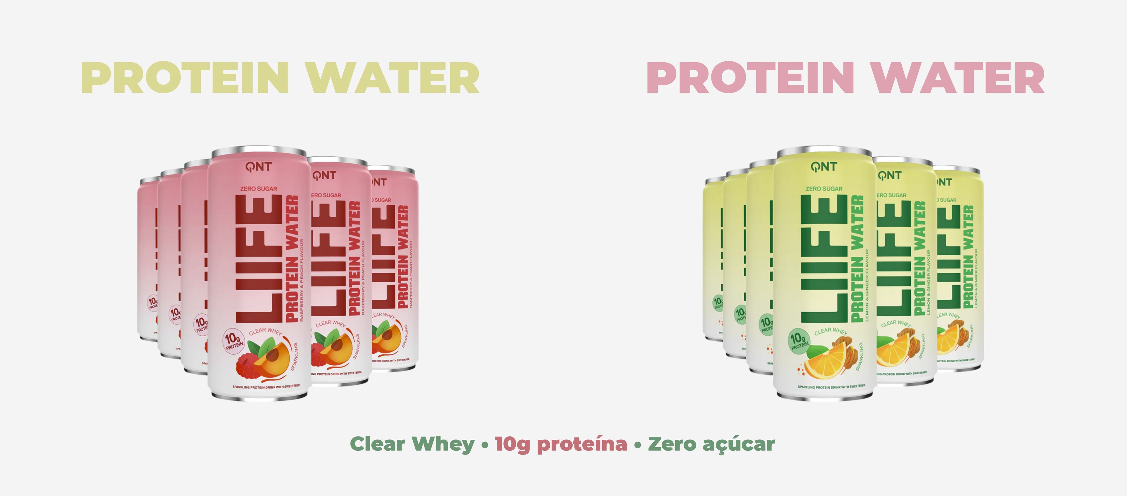 10g proteina, sem açucar, clear whey
