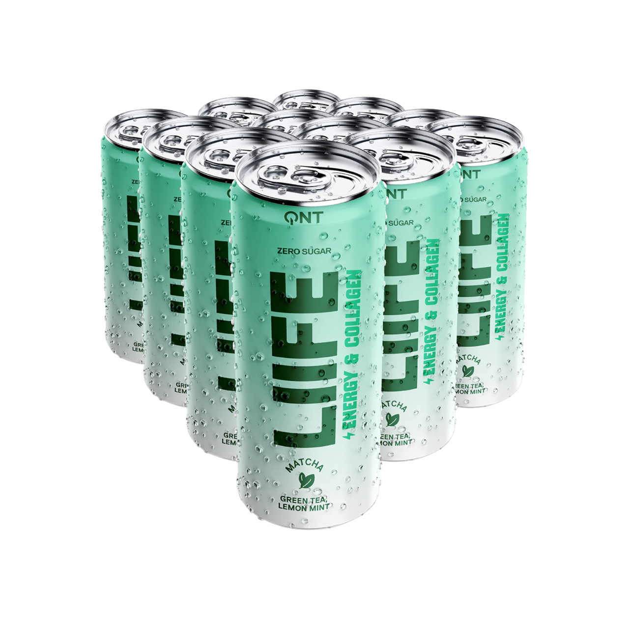 QNT Energy & Collagen Matcha - Chá Verde Menta-Limão 12x250ml
guarana 