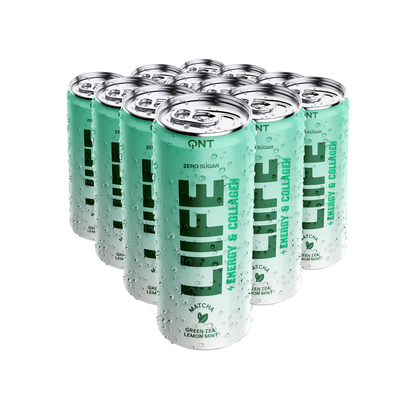 QNT Energy & Collagen Matcha - Chá Verde Menta-Limão 12x250ml
guarana 