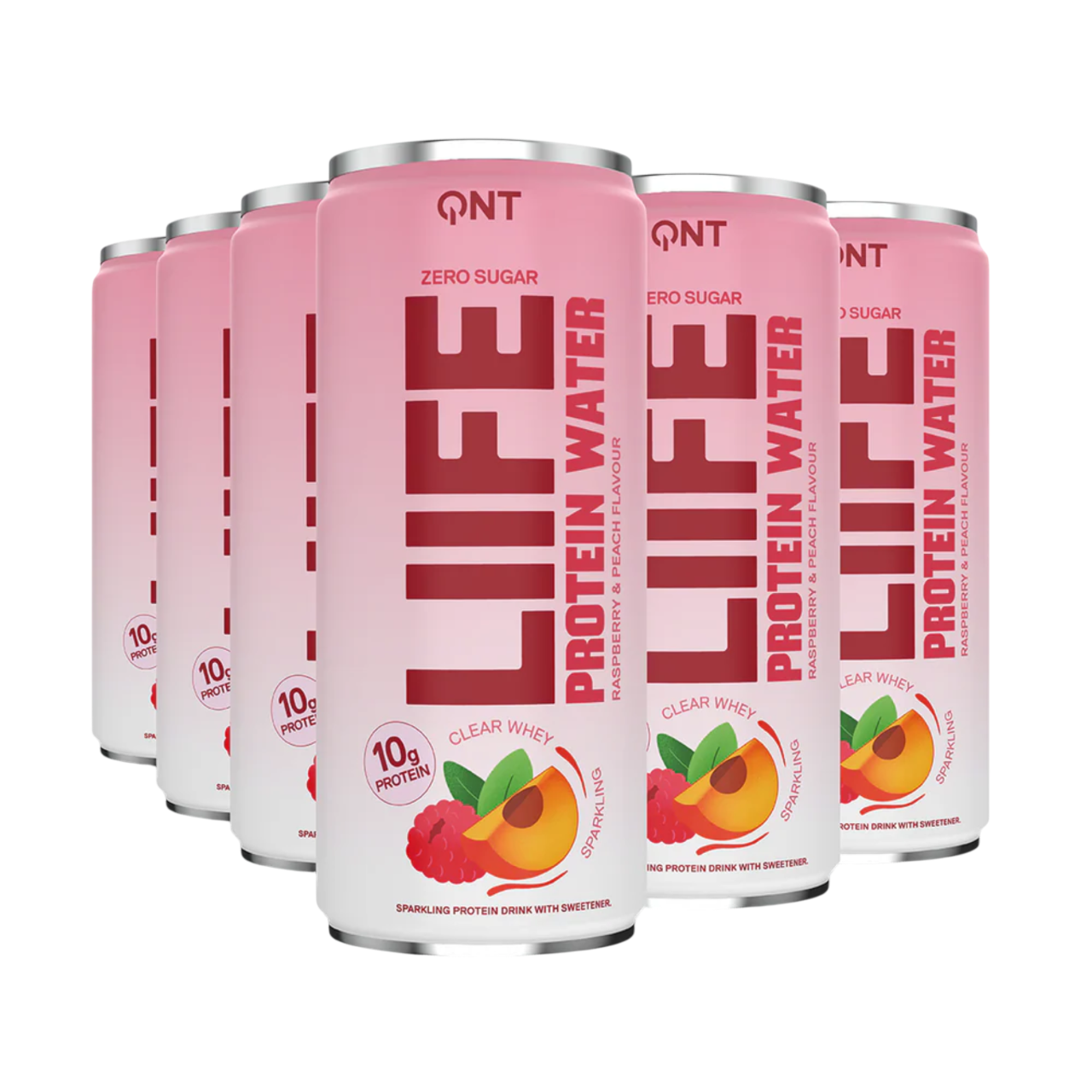 raspberry peach protein clear whey zero sugar