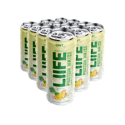 QNT Água Proteica Limão e Gengibre 12x330ml
Clear Whey Protein
sem açúcar
High Protein