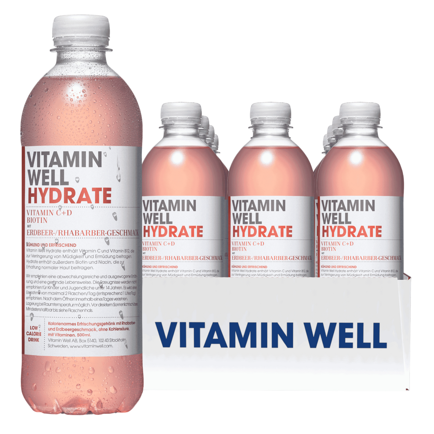 Vitamin Well HYDRATE 12x500ml