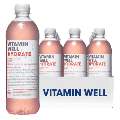 Vitamin Well HYDRATE 12x500ml