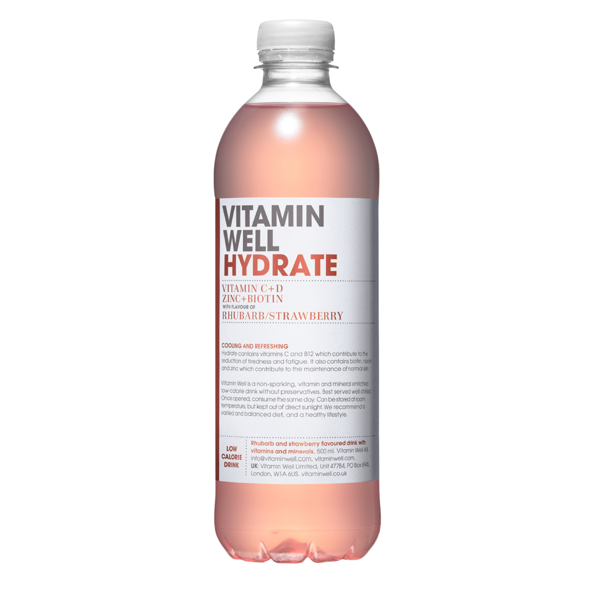 Vitamin Well Hydrate Morango Ruibarbo