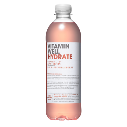 Vitamin Well Hydrate Morango Ruibarbo