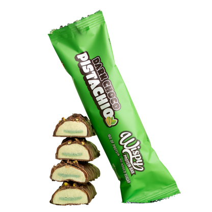 Wispy Dark Choco Pistachio 55g