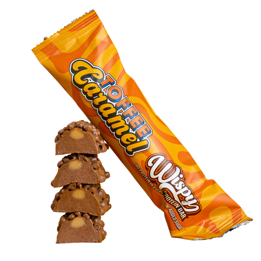Wispy Toffee Caramel barra proteina